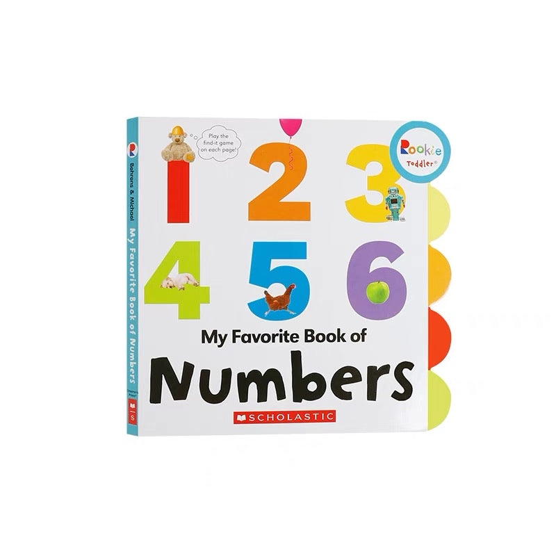 Rookie Toddler: My Favorite Book of Numbers