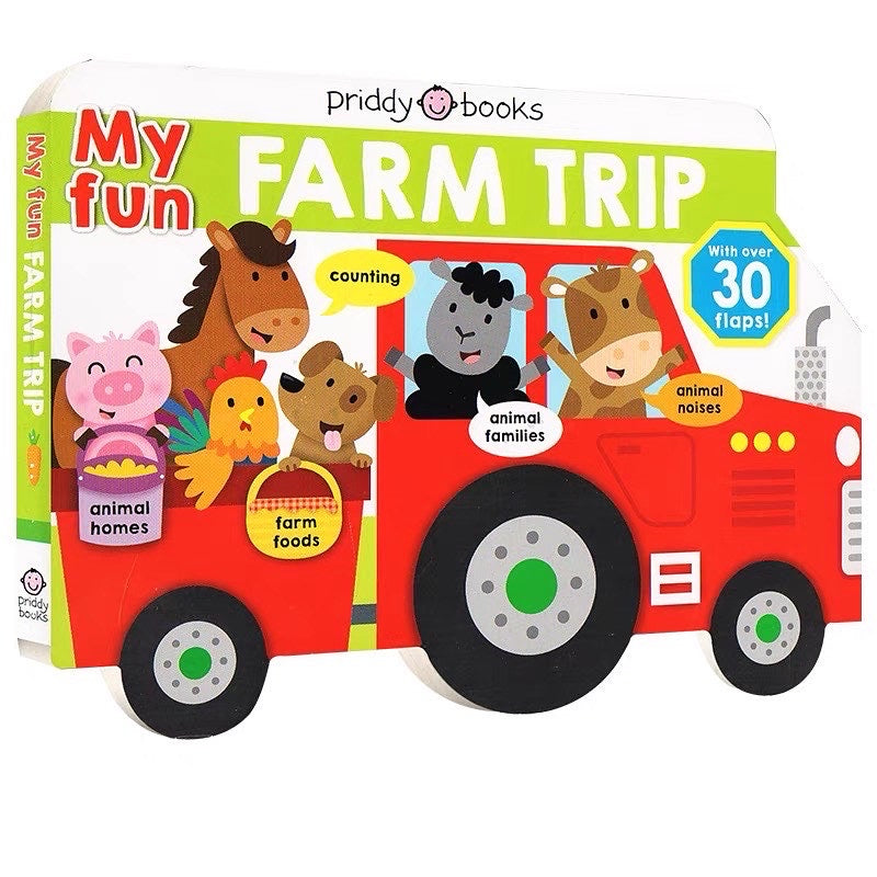 My Fun Flap Book - My Fun Farm Trip (Board Book)