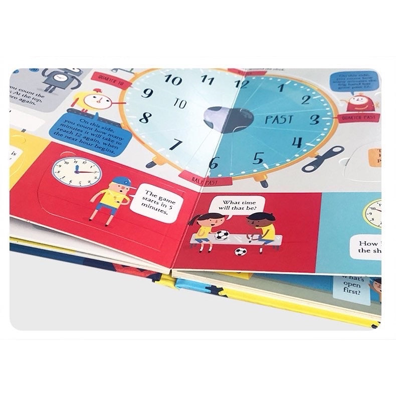 Usborne Lift-the-Flap: Telling the Time