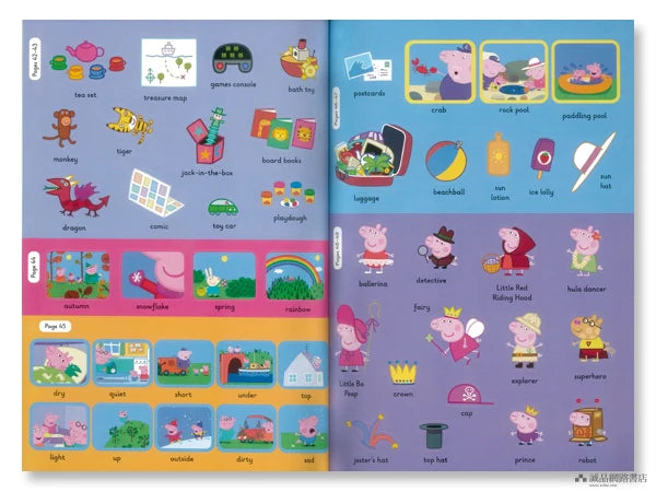 Peppa Pig - 1000 First Words Sticker Book