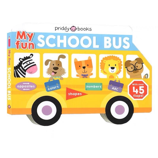 My Fun Flap Book - My Fun School Bus (Board Book)