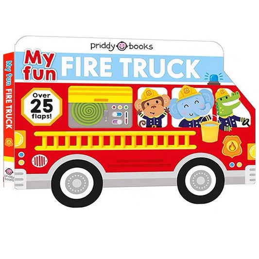 My Fun Flap Book - My Fun Fire Truck (Board Book)