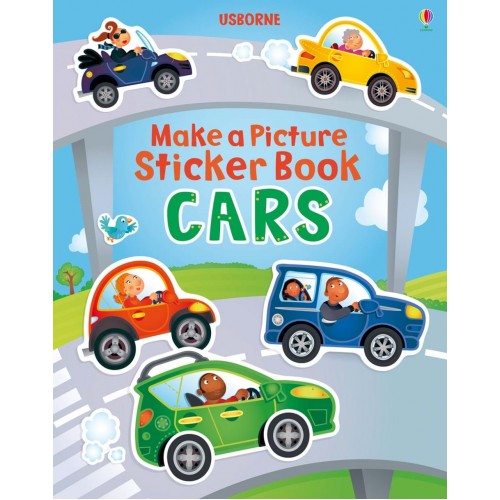 Usborne Cars Sticker Book（汽車篇）