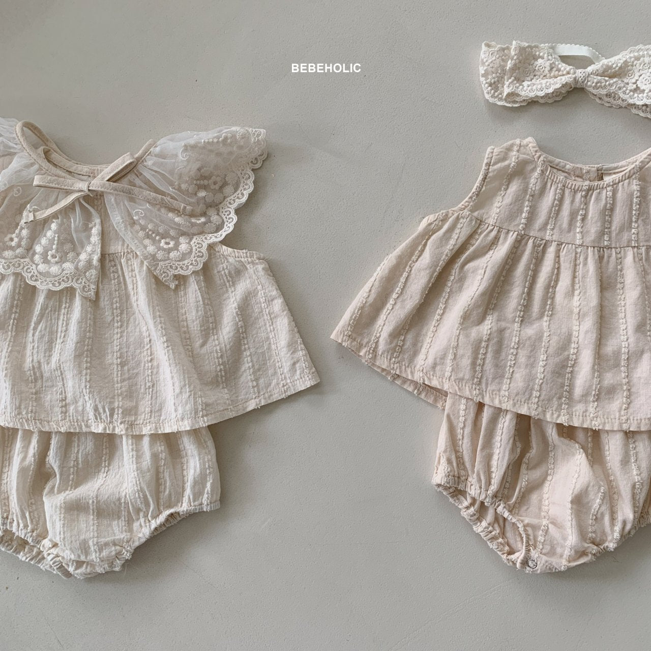 𝐵𝐸𝐵𝐸 𝐻𝑂𝐿𝐼𝐶 Haize Top Bottom Set