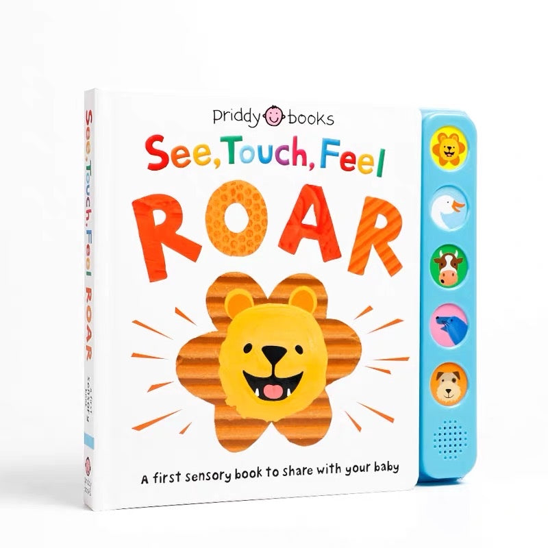 See, Touch, Feel: ROAR! (Sound Book)