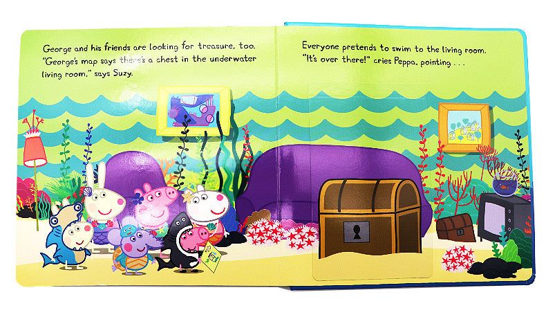 Peppa Pig A Lift-the-Flap Book: Peppa's Mermaid Friends