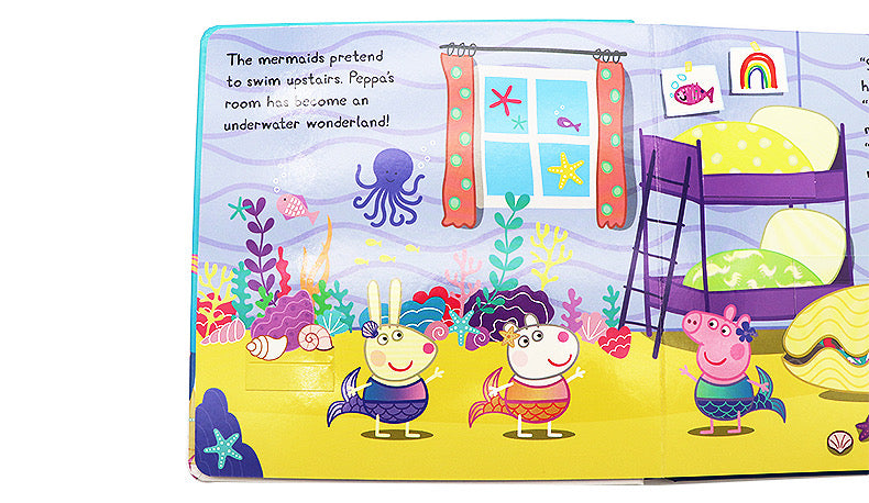 Peppa Pig A Lift-the-Flap Book: Peppa's Mermaid Friends