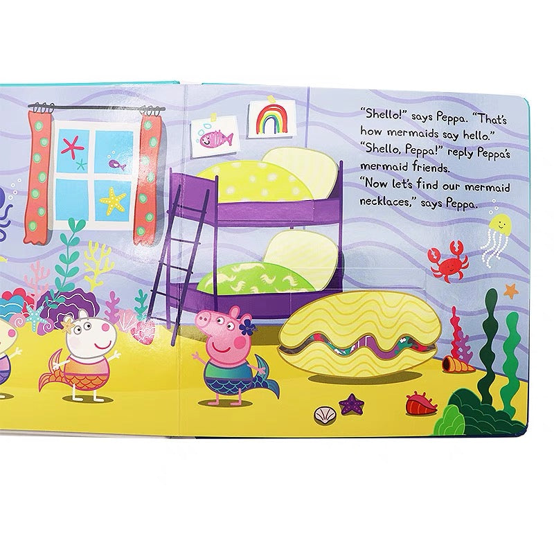 Peppa Pig A Lift-the-Flap Book: Peppa's Mermaid Friends