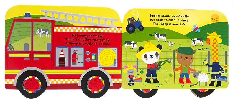 Usborne - Baby's Very First Fire Engine Book