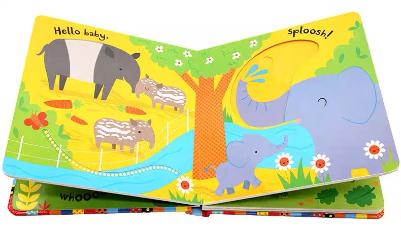 Usborne Baby’s Very First Slide and See: Zoo