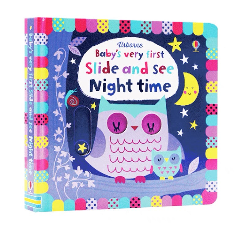 Usborne Baby’s Very First Slide and See: Night Time