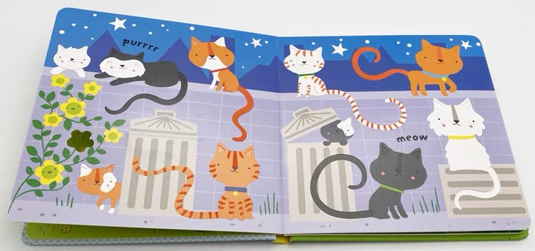 Usborne Baby’s Very First Fingertrail Playbook: Cats & Dogs