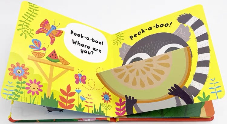 Usborne Baby’s Very First Lift-the-Flap: Peek-a-boo At the Zoo