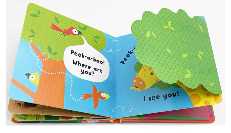 Usborne Baby’s Very First Lift-the-Flap: Peek-a-boo At the Zoo