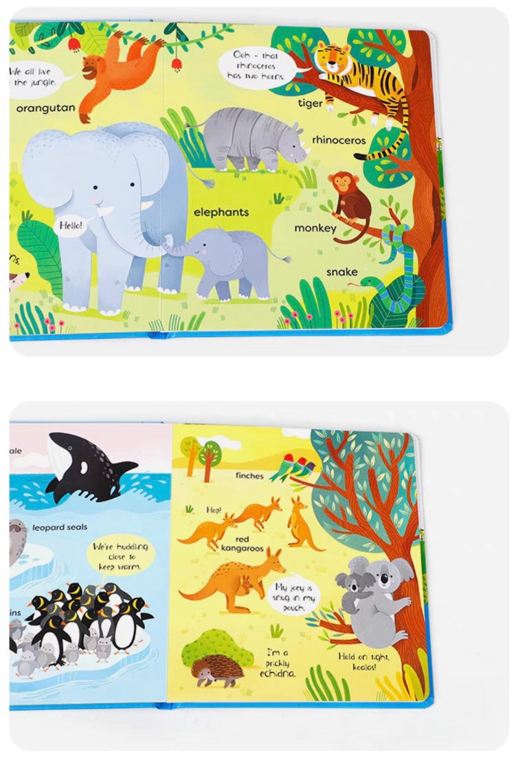 Usborne First Animals Book