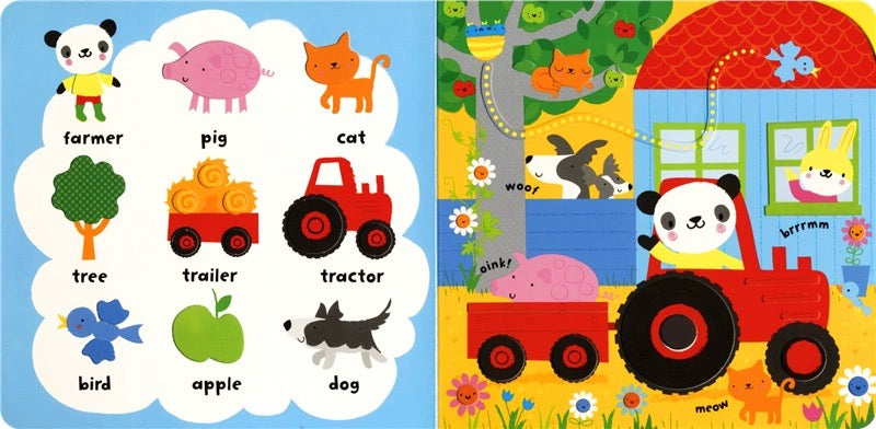 Usborne Baby’s Very First Playbook: Farm Words