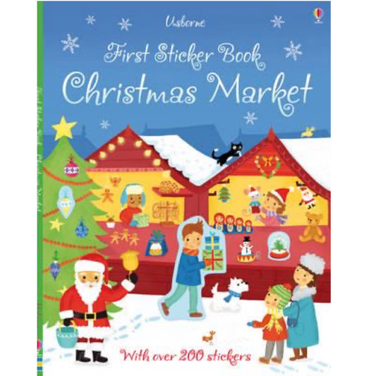 Usborne Christmas Market Sticker Book（聖誕市集）