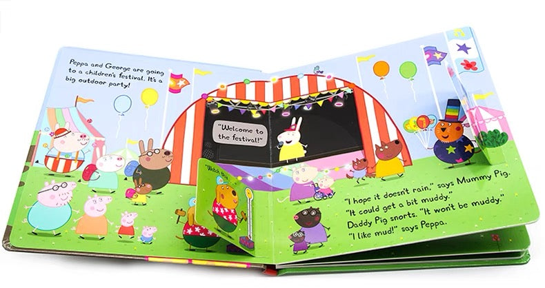 Peppa Pig A Lift-the-Flap Book: Peppa's Muddy Festival