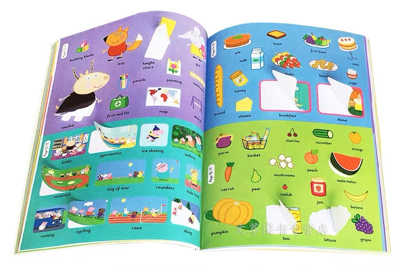 Peppa Pig - 1000 First Words Sticker Book