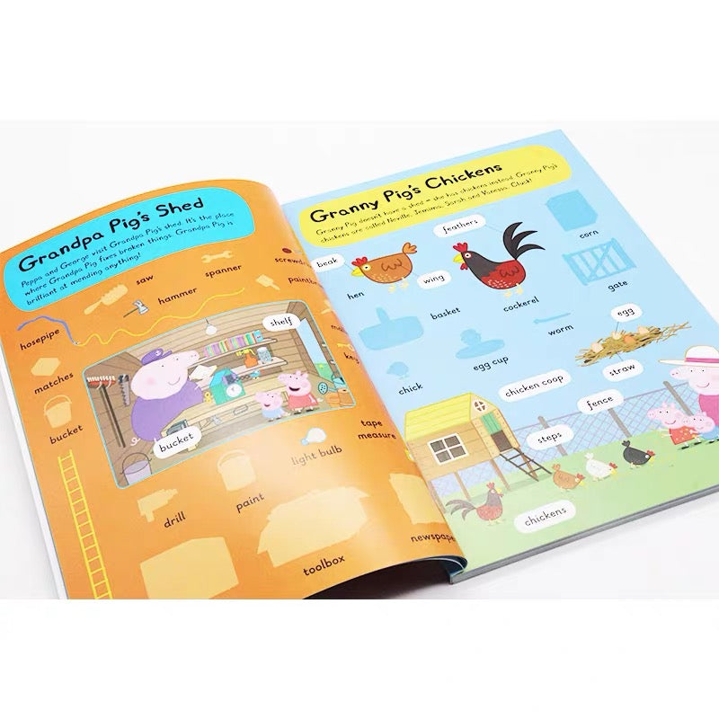 Peppa Pig - 1000 First Words Sticker Book