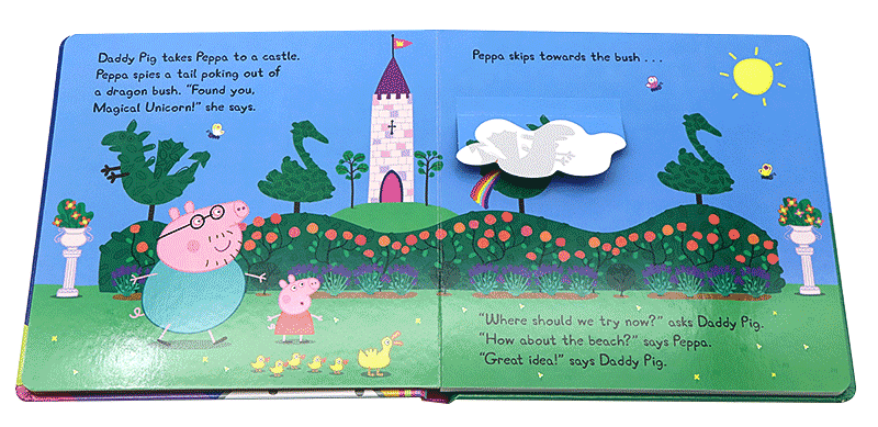 Peppa Pig A Lift-the-Flap Book: Where's Peppa's Magical Unicorn?