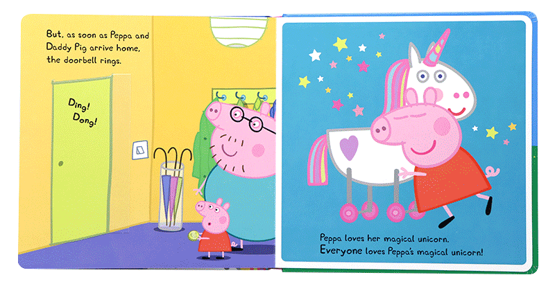 Peppa Pig A Lift-the-Flap Book: Where's Peppa's Magical Unicorn?