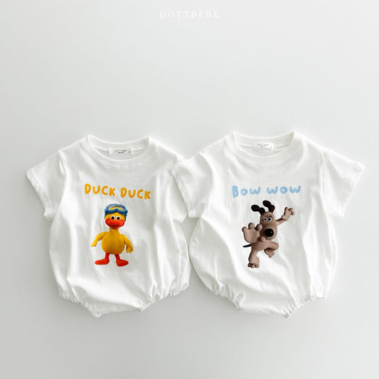 OOTTBEBE BowWow / DucDuck Bodysuit