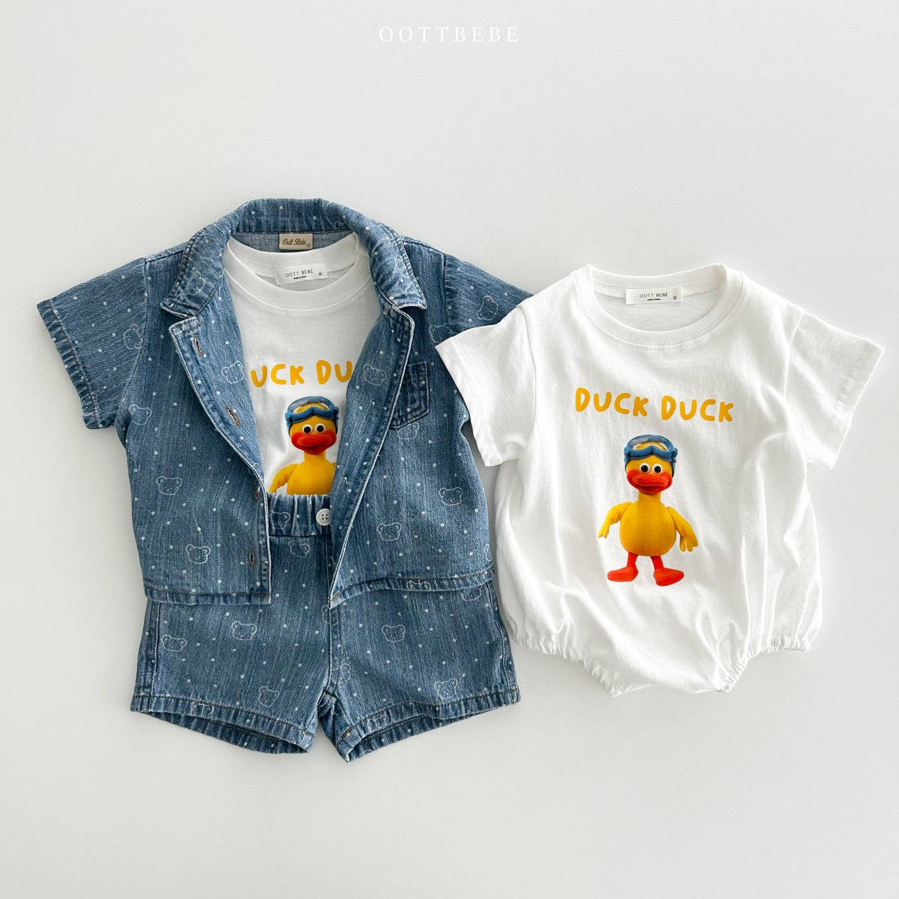 OOTTBEBE BowWow / DucDuck Bodysuit