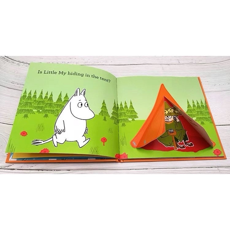 MOOMIN's Lift-The-Flap Hide and Seek: With Big Flaps for Little Hands