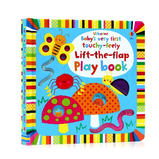 Usborne -  Baby's Very First Touchy-Feely: Lift-the-Flap Playbook