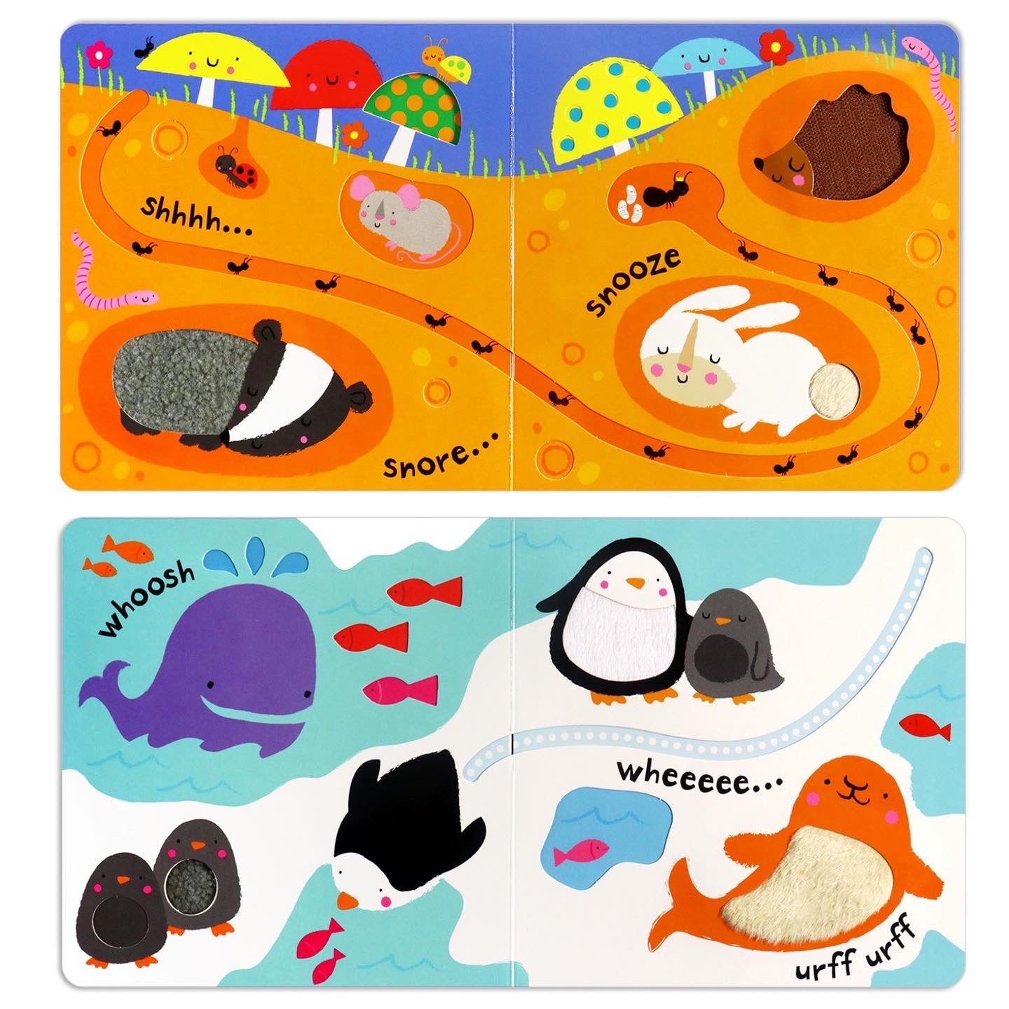 Usborne - Baby's Very First Touchy-Feely Animals Playbook