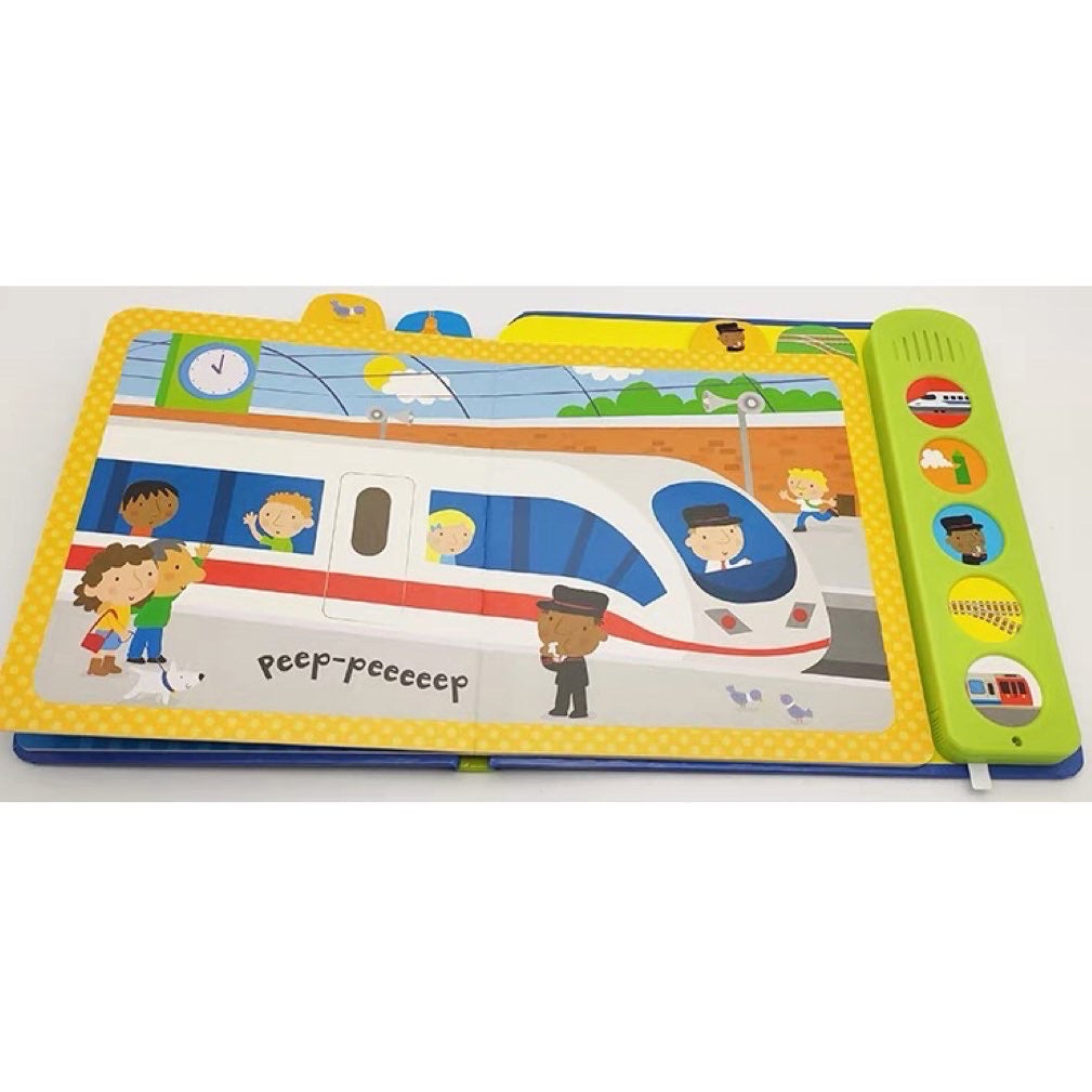 Usborne - Baby’s Very First Noisy Book - Trains (Sound Book)