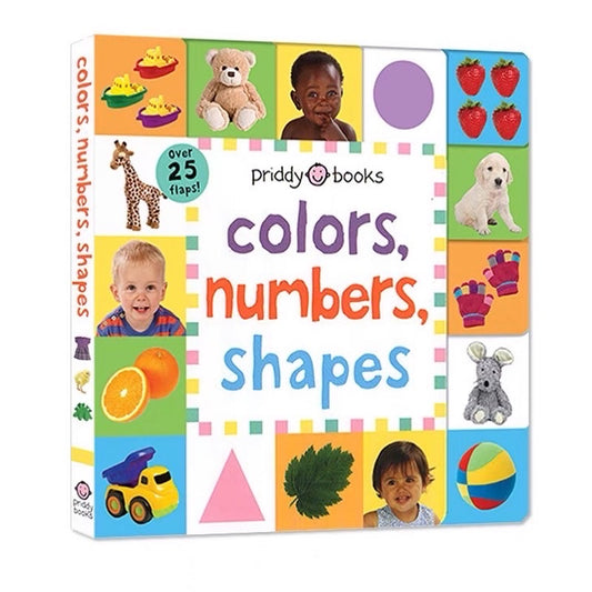 Lift-The-Flap Tab: Colors, Numbers, Shapes