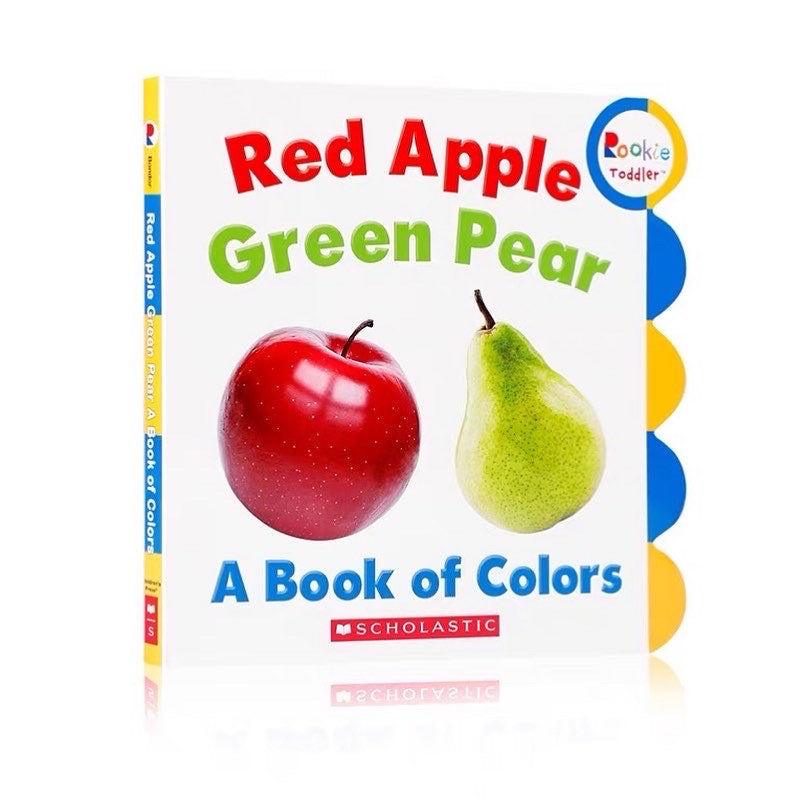 Rookie Toddler: Red Apple Green Pear - A Book Of Colors