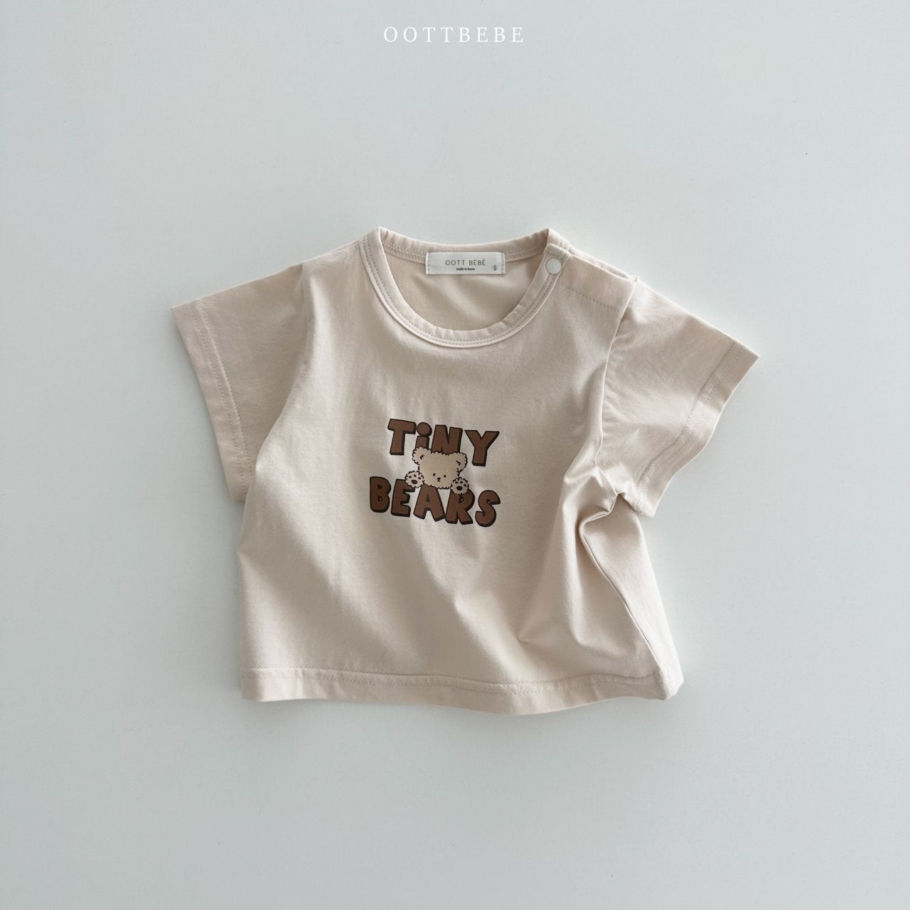 OOTTBEBE TINY BEAR TEE