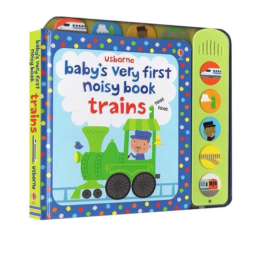 Usborne - Baby’s Very First Noisy Book - Trains (Sound Book)