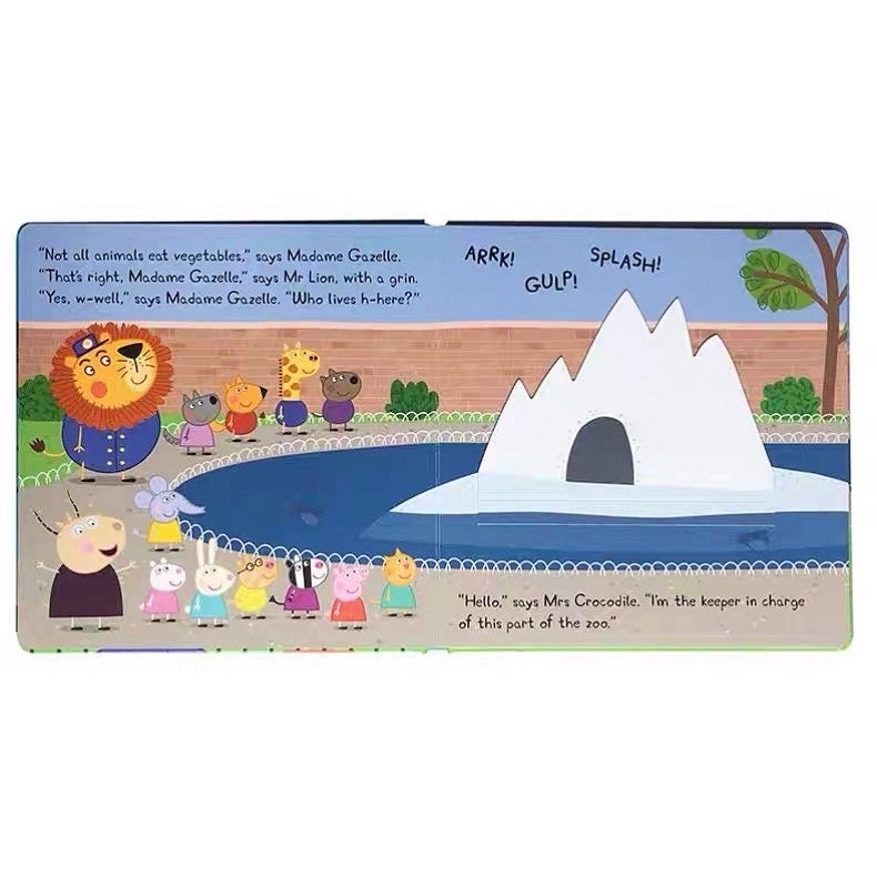 Peppa Pig A Lift-the-Flap Book: At the Zoo