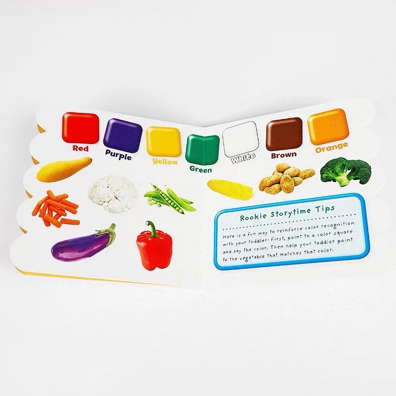 Rookie Toddler: Red Pepper, Yellow Squash - A Book Of Colors