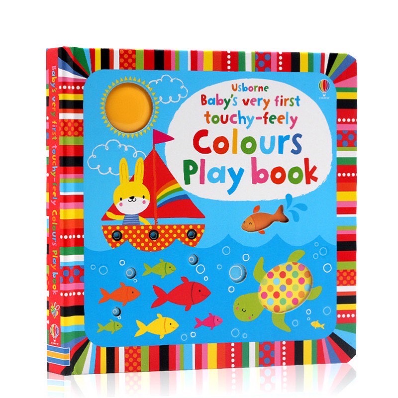 Usborne - Baby's Very First Touchy-Feely: Colours Play Book