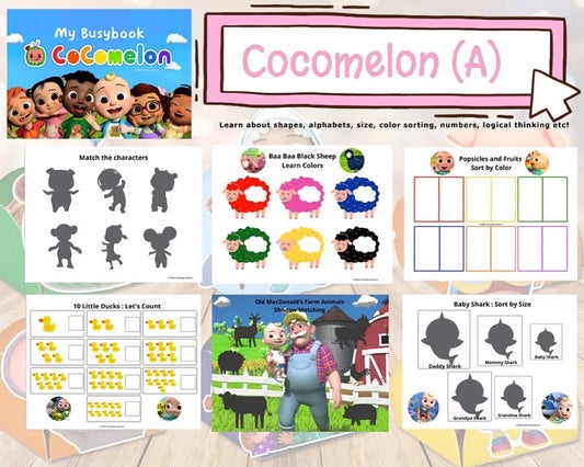 Cocomelon A 安靜書