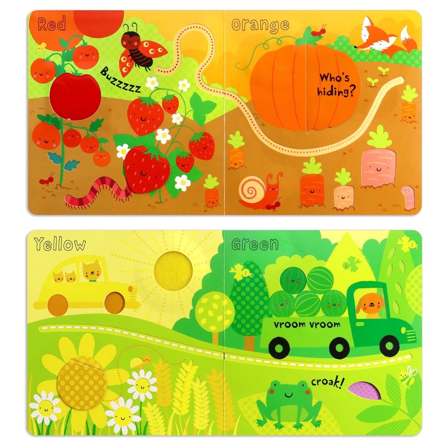 Usborne - Baby's Very First Touchy-Feely: Colours Play Book