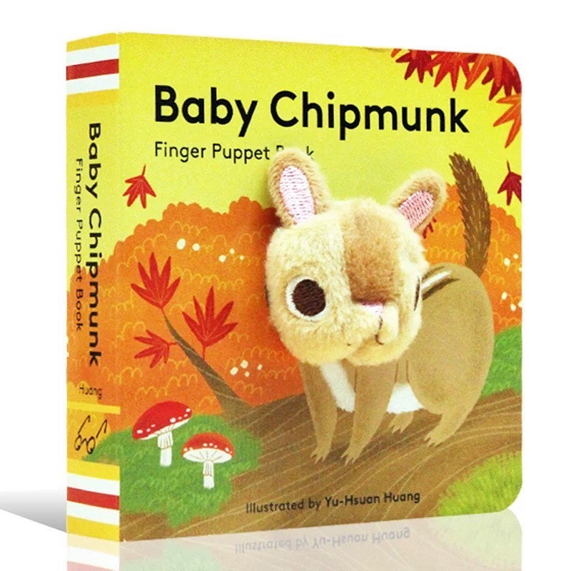 手指布偶書 - Baby Chipmunk 玩偶書