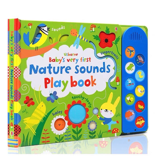 Usborne - Baby’s Very First Nature Sounds Playbook (Sound Book)