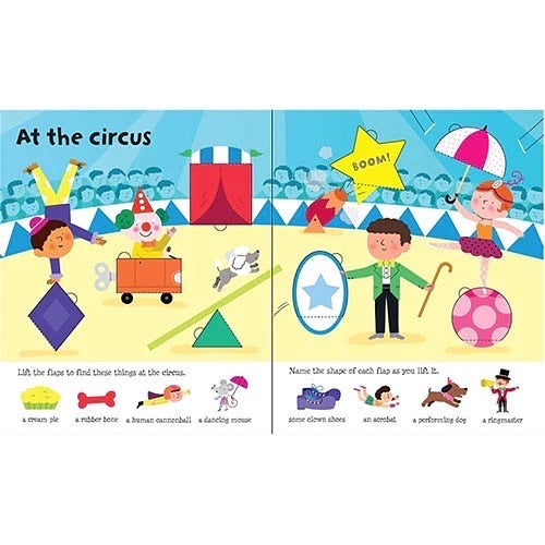 Usborne Lift-the-flap: Shapes