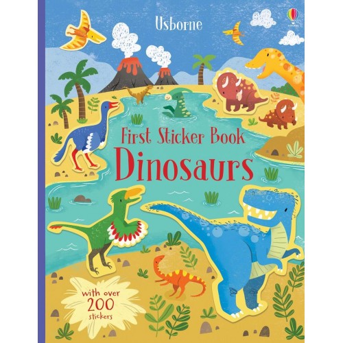 Usborne Dinosaurs Sticker Book（恐龍）