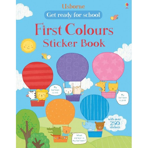 Usborne First Colours Sticker Book（顏色篇）