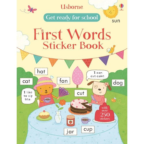 Usborne First Words 貼紙書（生字篇）