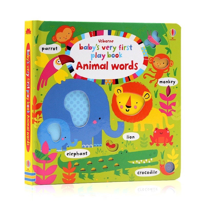 Usborne - Baby's Very First Playbook: Animals Words