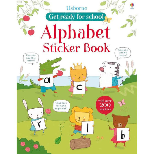 Usborne Alphabet Sticker Book（字母篇）