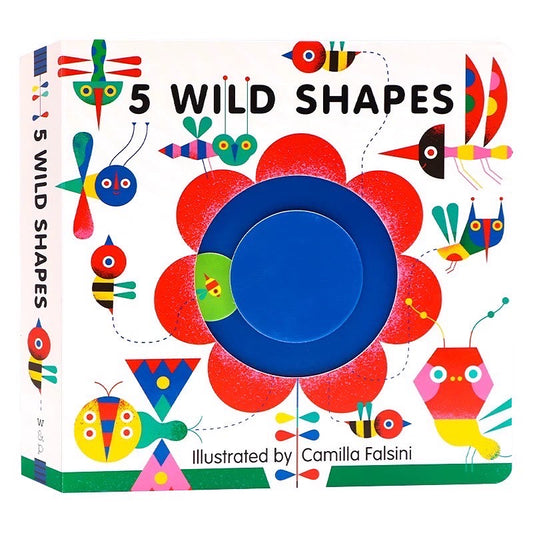 5 Wild Shapes動物形狀互動書